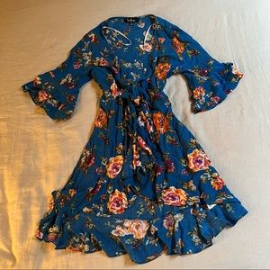 Blue Floral Lulu’s Summer Dress